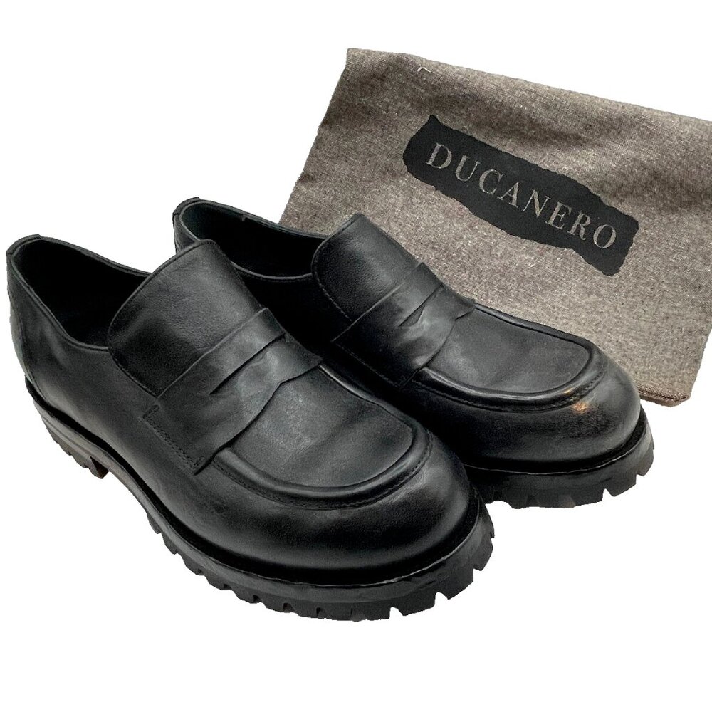 Ducanero Full Leather Loafers sz 40